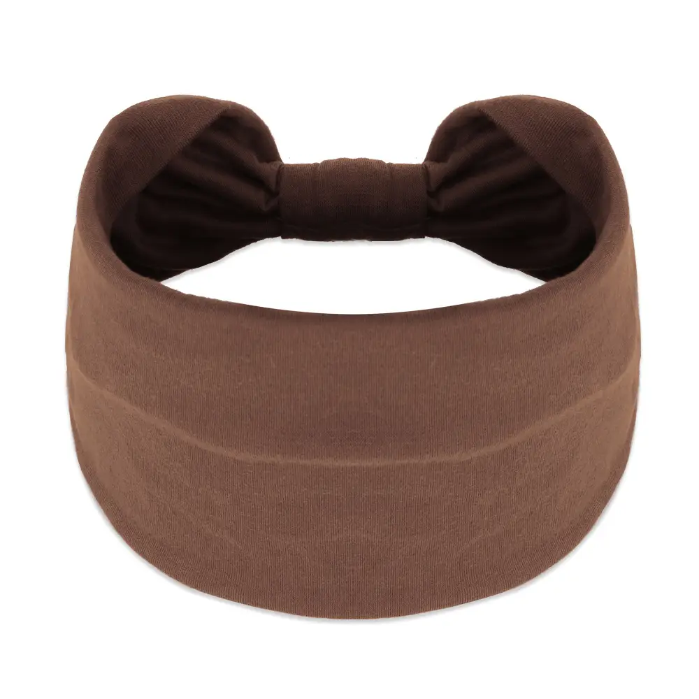 Dark khaki cotton wide brim