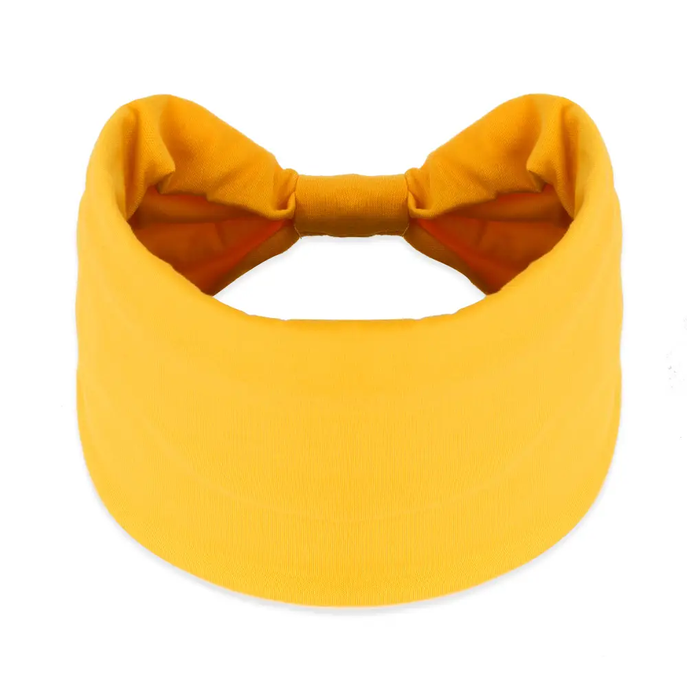 Yellow cotton wide edge