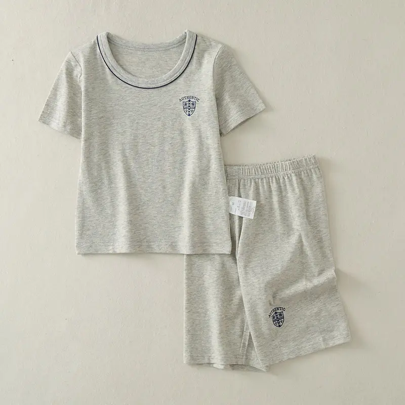 Boys Cotton T-Shirt Shorts Set Summer 2023 - Image 2