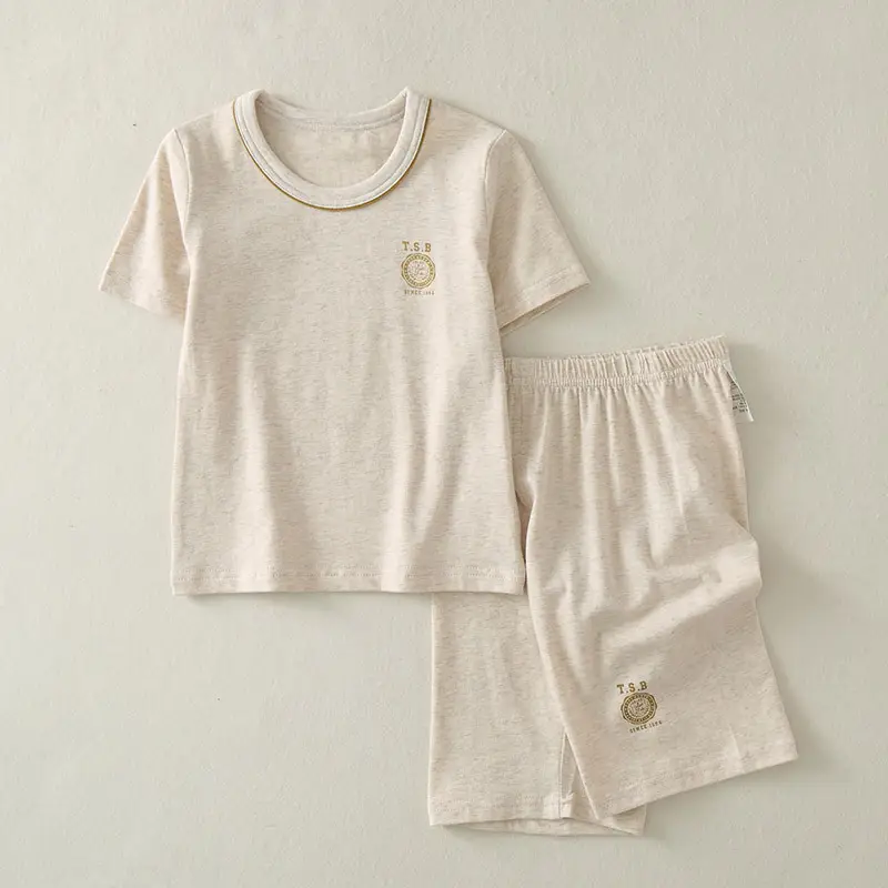 Boys Cotton T-Shirt Shorts Set Summer 2023 - Image 3