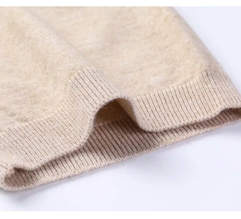 Men's Brown Turtleneck Cardigan 2025 Winter — feature 21
