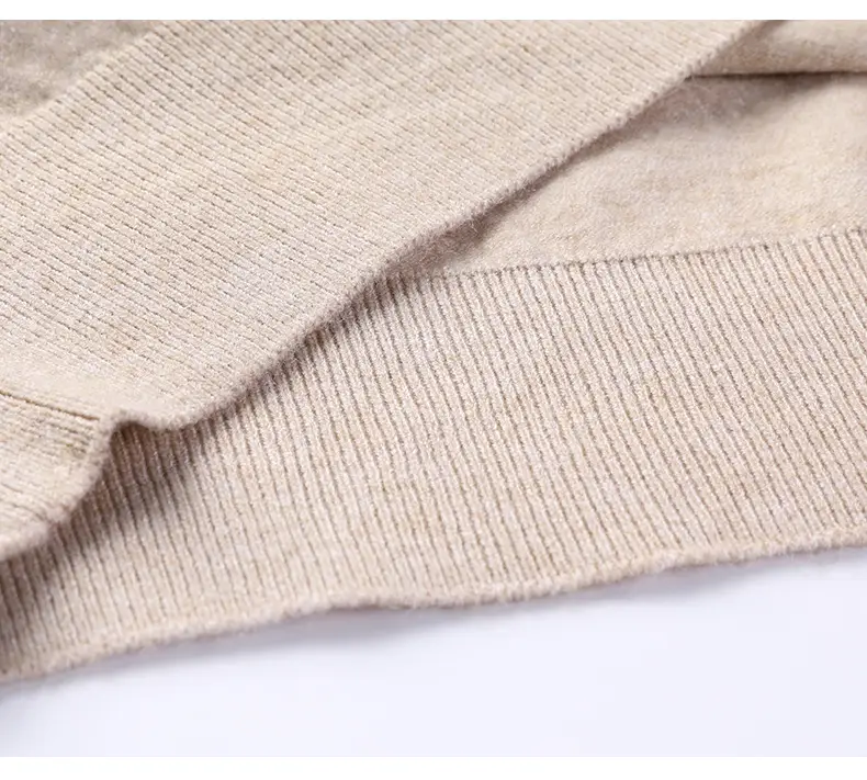 Men's Brown Turtleneck Cardigan 2025 Winter — feature 22