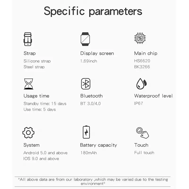 Smart Watch Gt20 with Bluetooth Call & Waterproof Design — feature 11