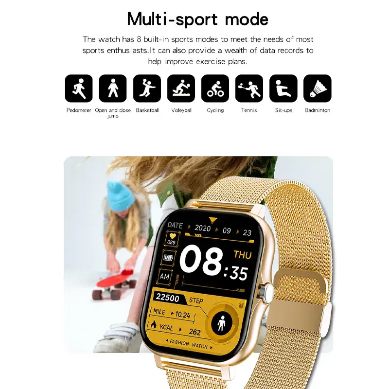 Smart Watch Gt20 with Bluetooth Call & Waterproof Design — feature 9