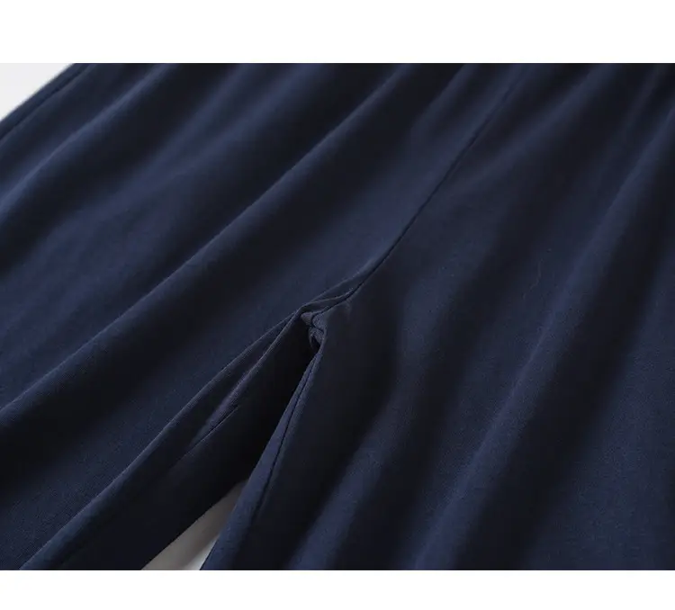 Children Ice Silk Navy Blue School Pants Primary Boys Girls â feature 9