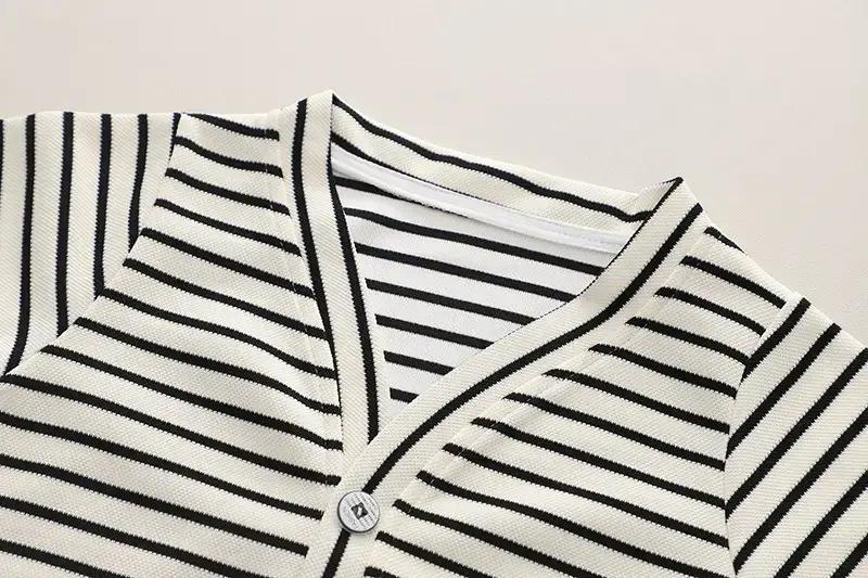 2023 Kids Pinstripe T-Shirt & Pants Set for Boys — feature 13