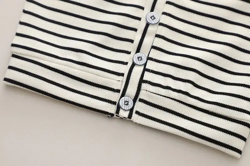 2023 Kids Pinstripe T-Shirt & Pants Set for Boys — feature 17