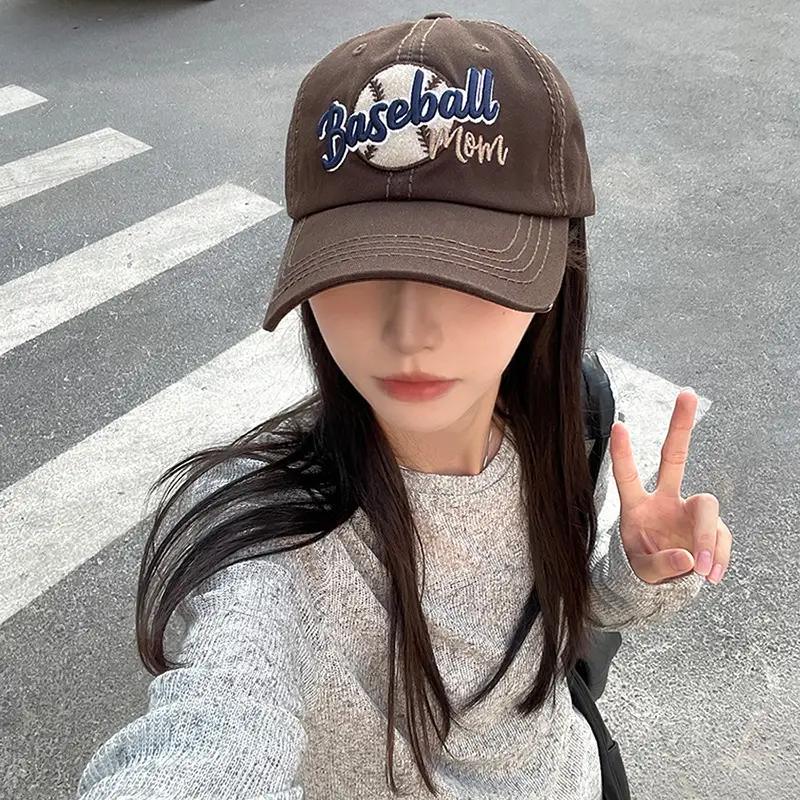 Retro Joker Baseball Cap for Kids Brown - Image 8