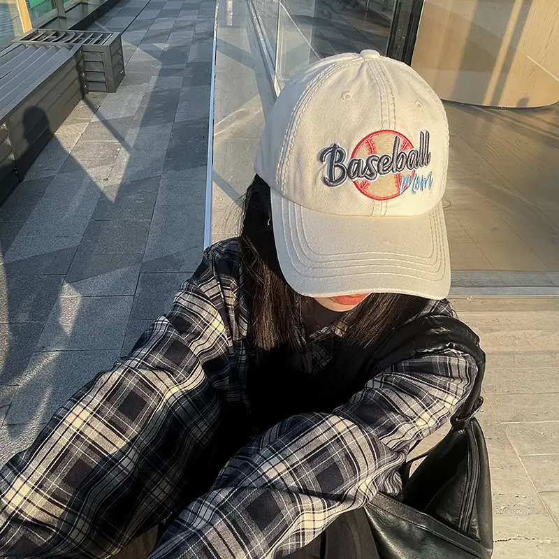 Retro Joker Baseball Cap for Kids Brown - Image 9