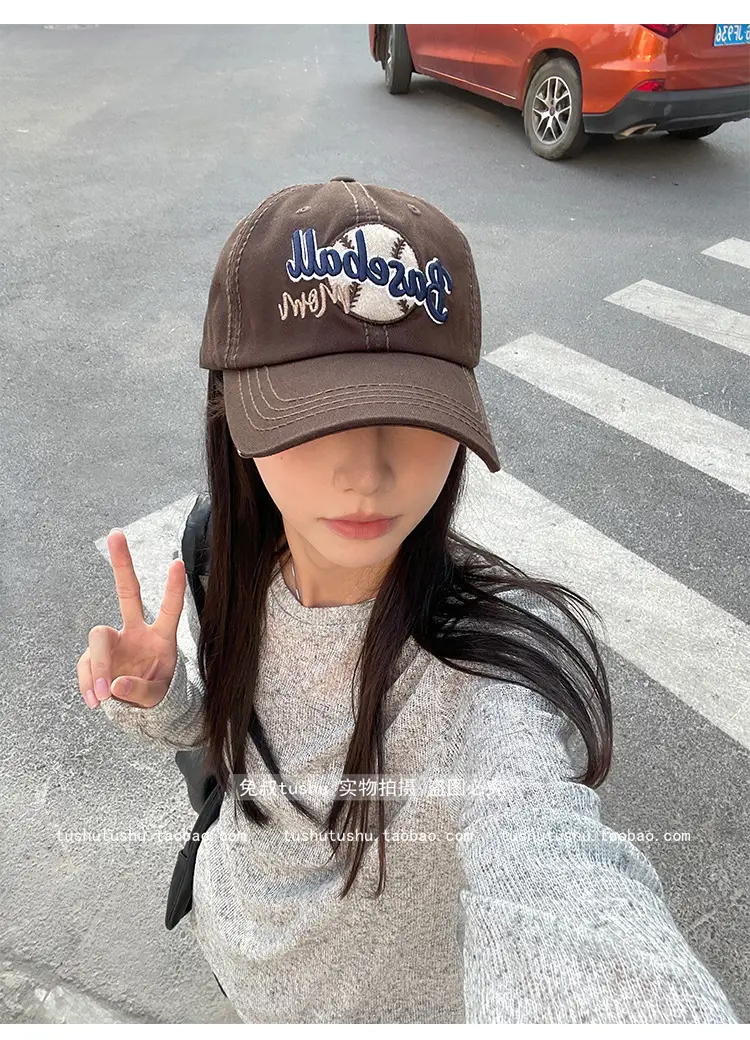 Retro Joker Baseball Cap for Kids Brown — feature 5