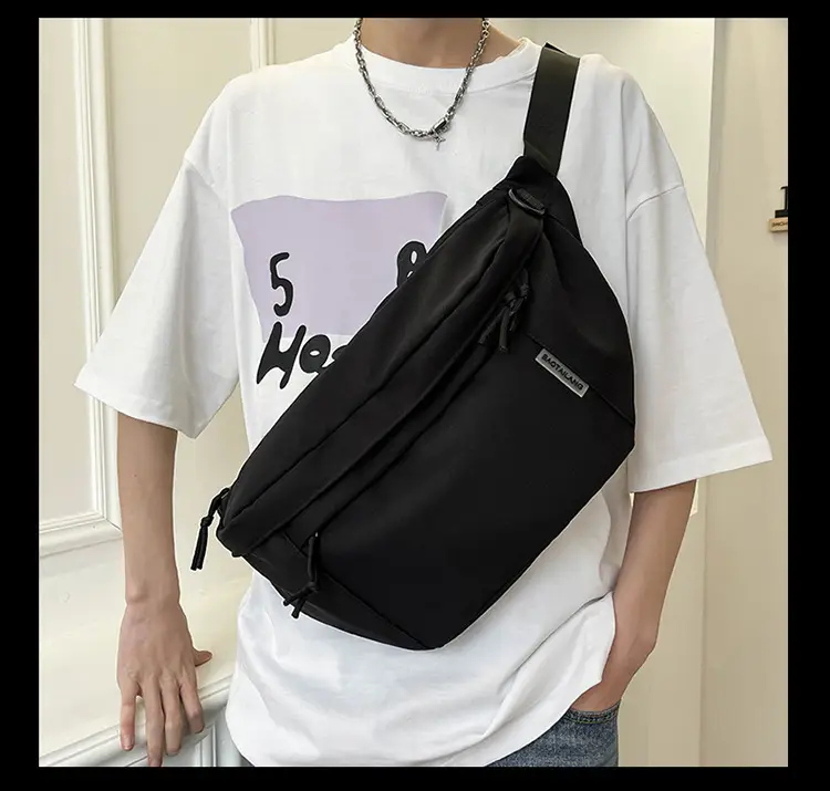 Men's Trendy Japanese Style Crossbody Bag Large Capacity — feature 13