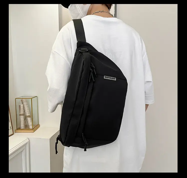 Men's Trendy Japanese Style Crossbody Bag Large Capacity — feature 15