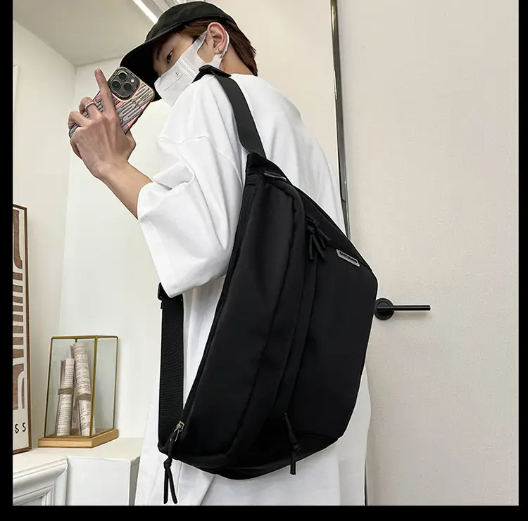 Men's Trendy Japanese Style Crossbody Bag Large Capacity — feature 16