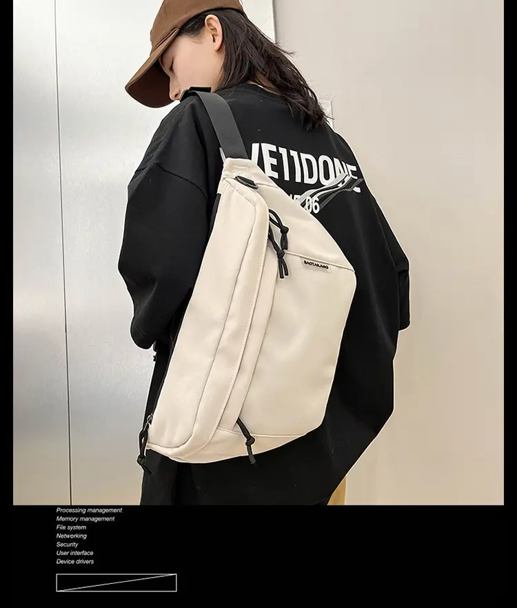 Men's Trendy Japanese Style Crossbody Bag Large Capacity — feature 19
