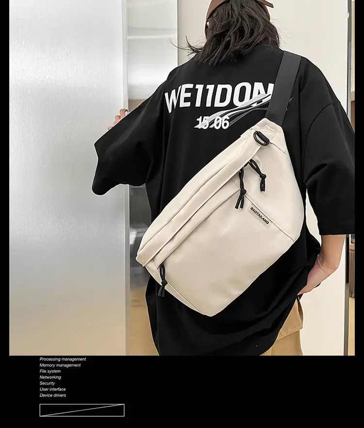 Men's Trendy Japanese Style Crossbody Bag Large Capacity — feature 24