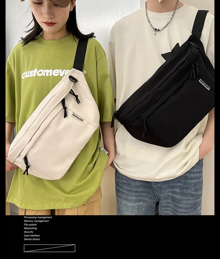Men's Trendy Japanese Style Crossbody Bag Large Capacity — feature 9