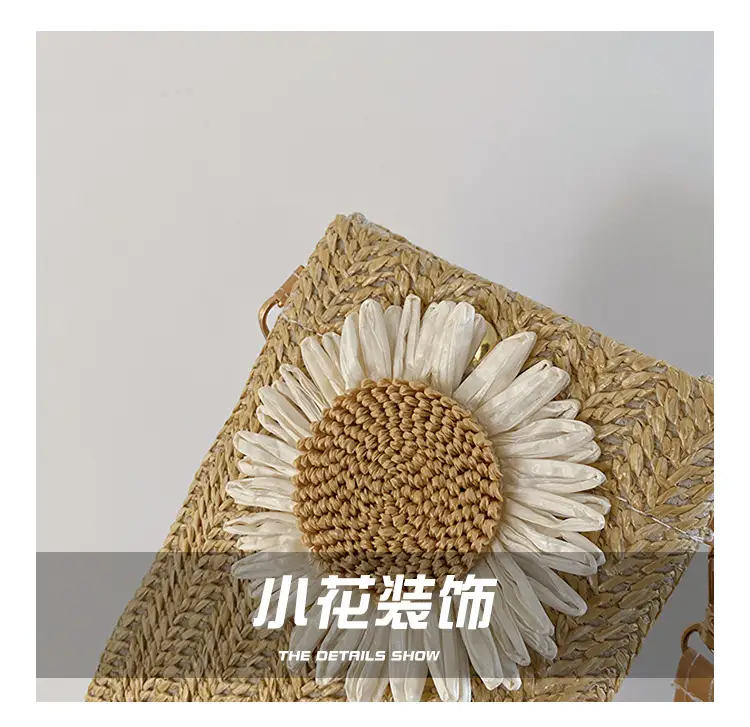 Women's Woven Shoulder Crossbody Bag Mobile Phone Bag — feature 5