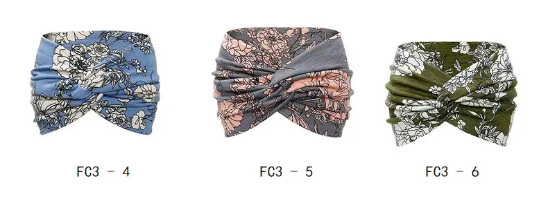 Black Ultra Wide Edge Elastic Headband for Women — feature 10
