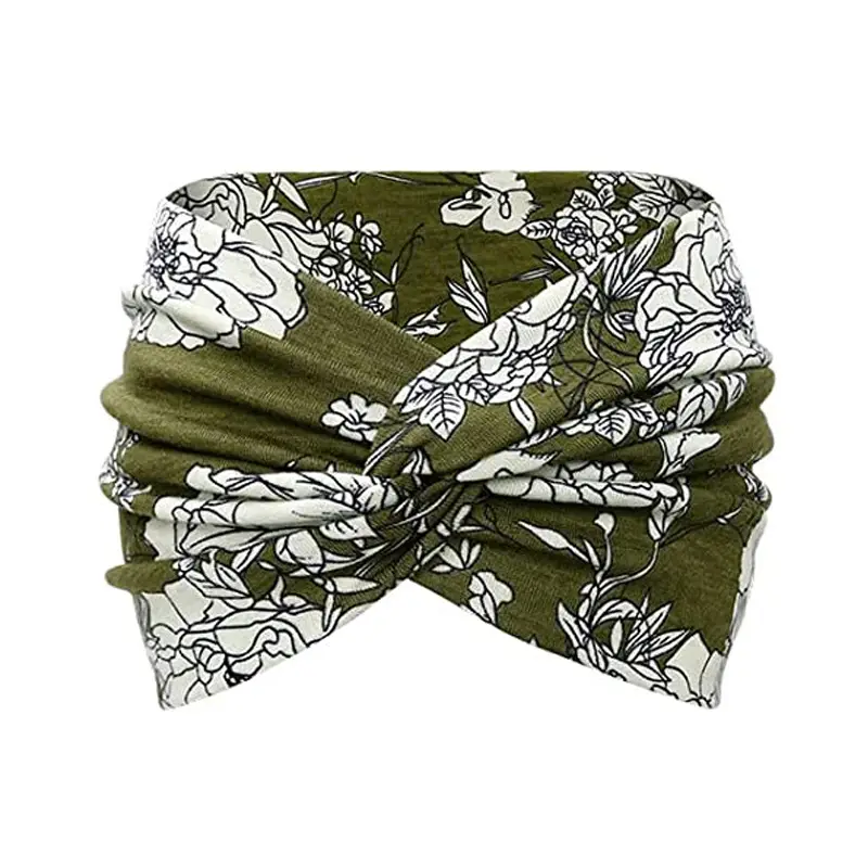 Black Ultra Wide Edge Elastic Headband for Women