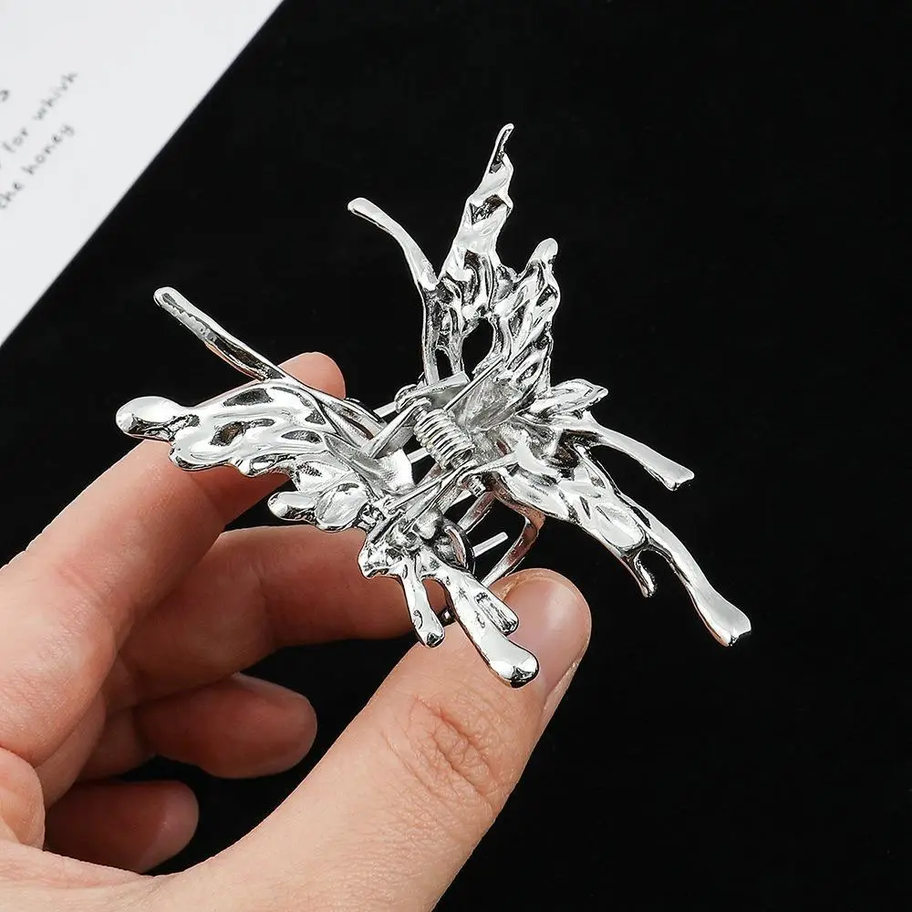 Liquid Metal Butterfly Hairpin Clip for Women - Image 5
