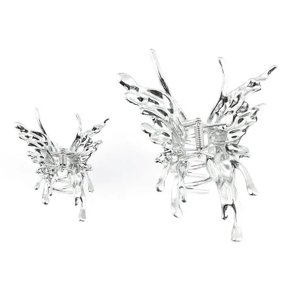 Liquid Metal Butterfly Hairpin Clip for Women - Image 7