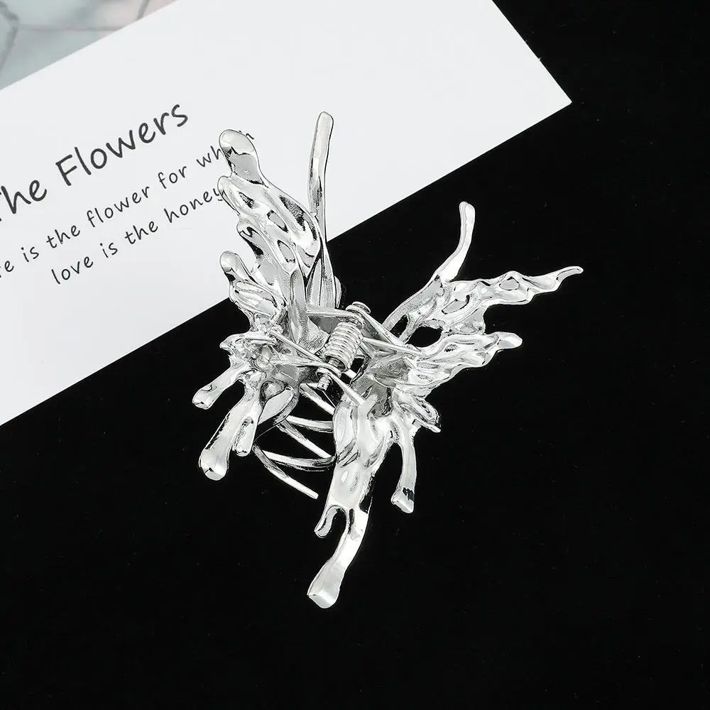 Liquid Metal Butterfly Hairpin Clip for Women — feature 1