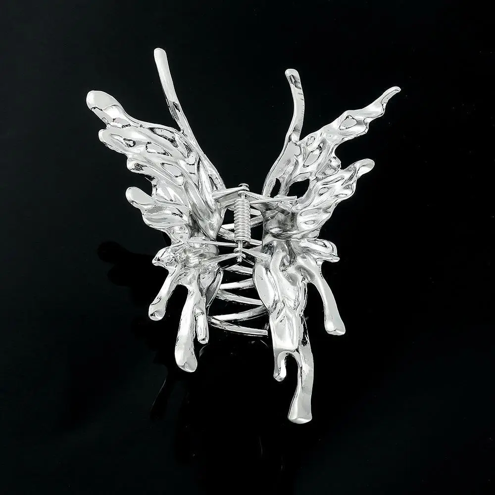 Liquid Metal Butterfly Hairpin Clip for Women — feature 4