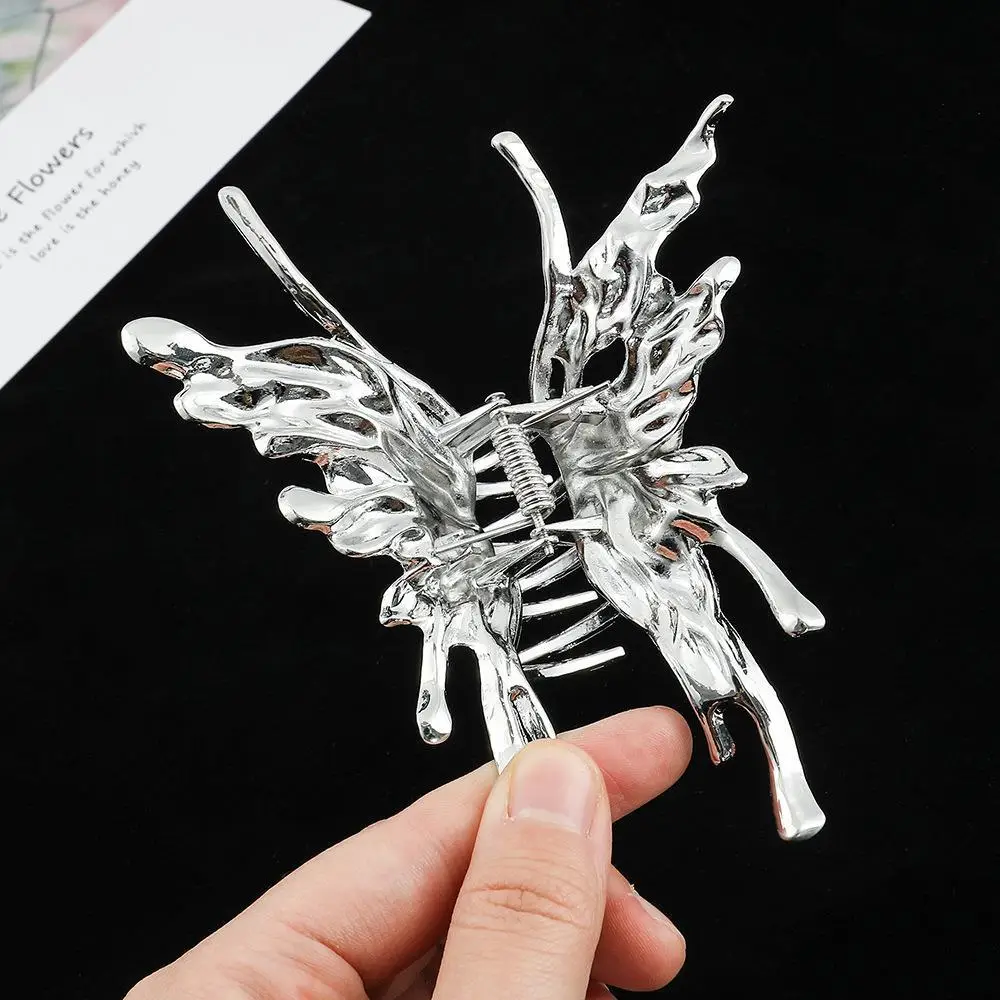 Liquid Metal Butterfly Hairpin Clip for Women — feature 5