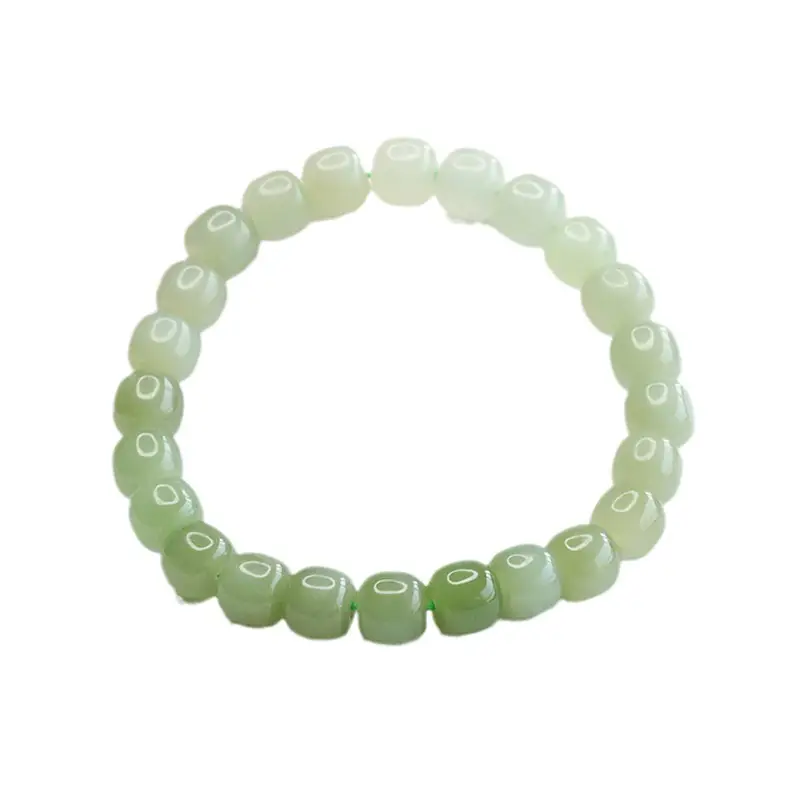 Aiyu Jade Bracelet Clear Gradient Color - Image 5