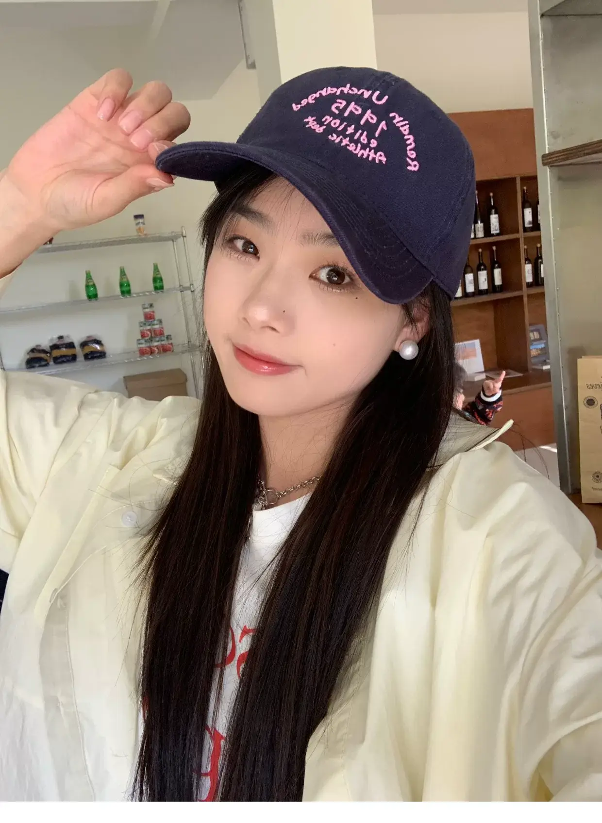 Korean-style Letter Contrast Cap Women Deepen Big Head Soft Top — feature 33