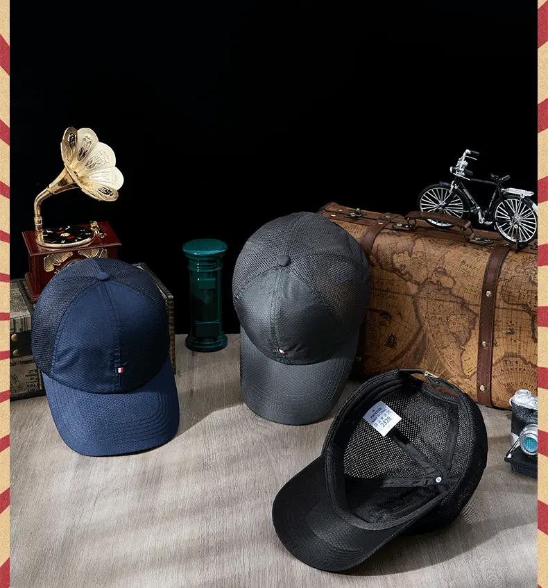 Women Men Retro Embroidered Baseball Caps Summer Wear — feature 3