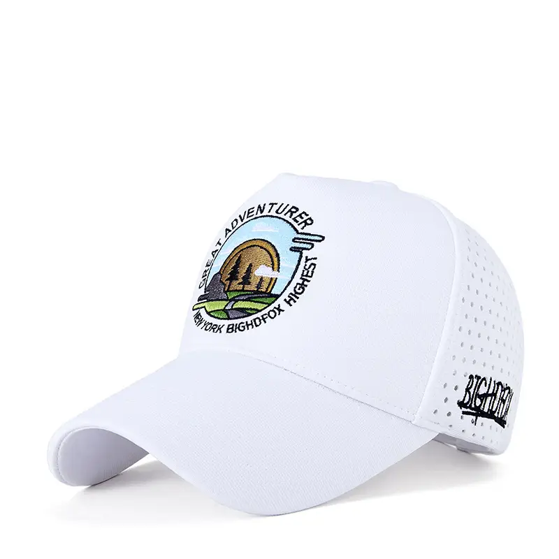 Women's Distinctive Embroidered Baseball Cap Black - Image 3