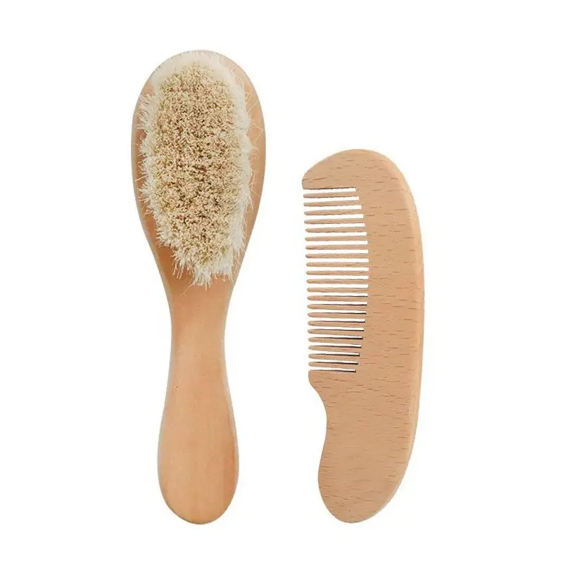 Wooden Hair Brush Set for Baby & Daily Use - Image 8