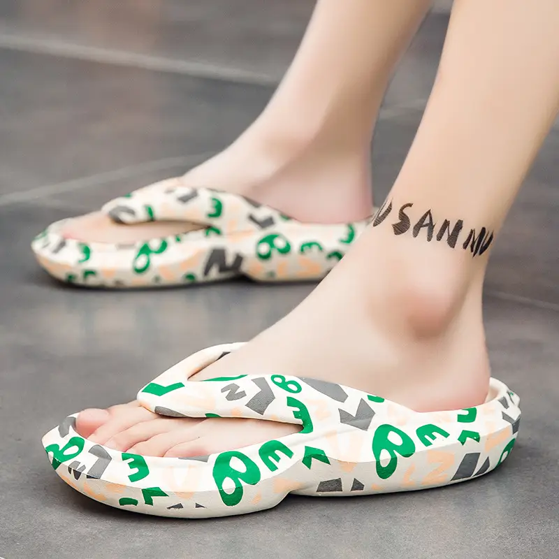 Flip flops men's fashionable outdoor slippers men's summer fashionable outdoor wear men's flip-flops personality Korean style transfer beach sandals - Image 6