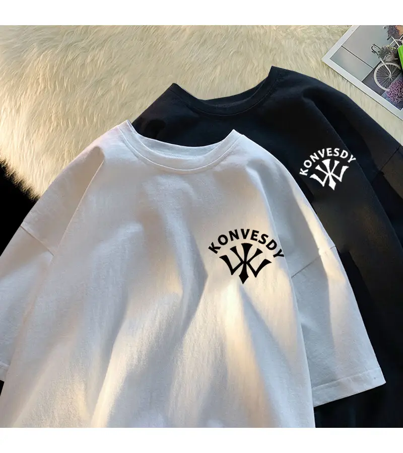 Men's Black Konosom Logo T-Shirt Short Sleeve — feature 12