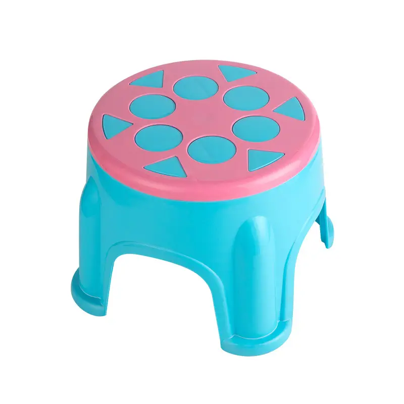 Plastic Children's Low Stool Four Corners Thickened - Image 9