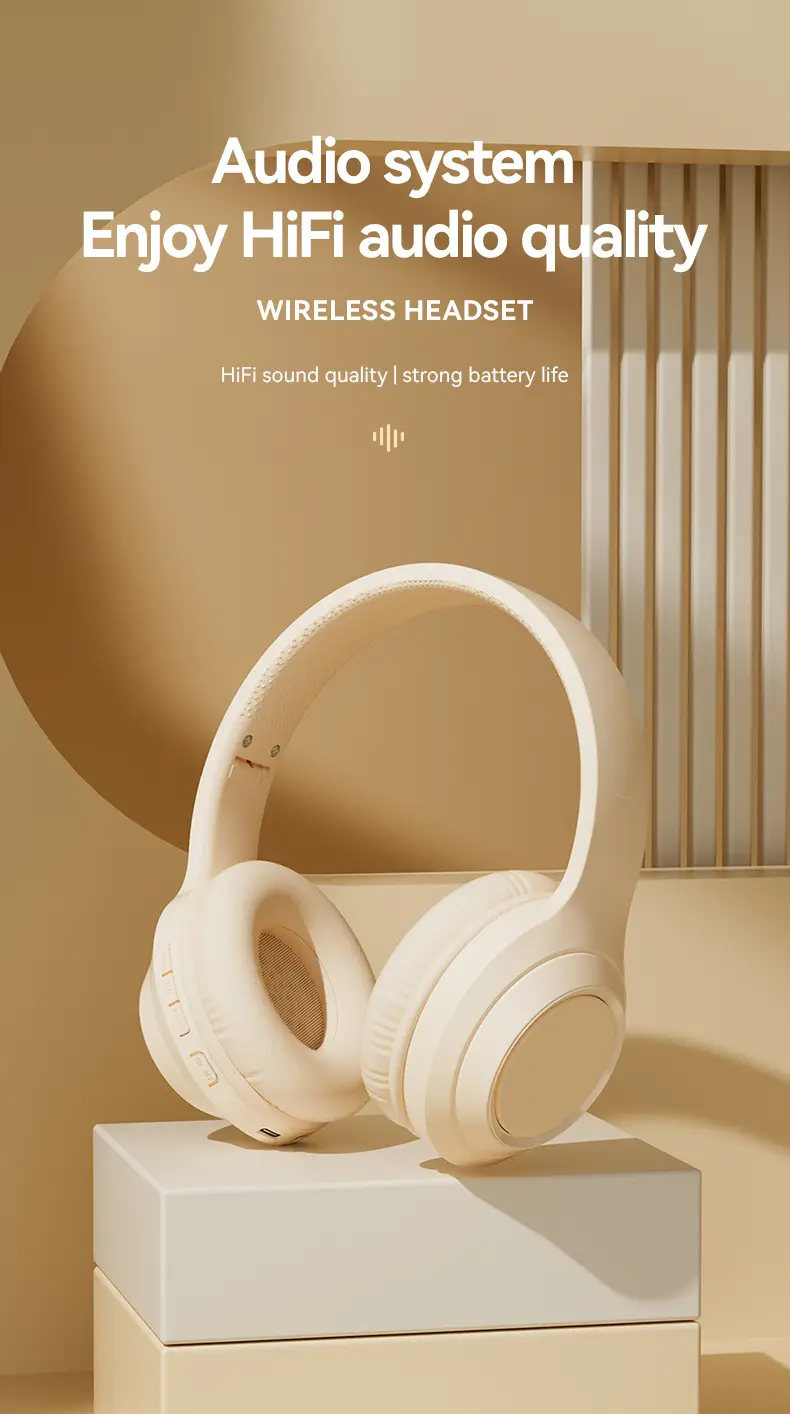 Cross-border Wireless Bluetooth Headset Long Life Solid Color — feature 1