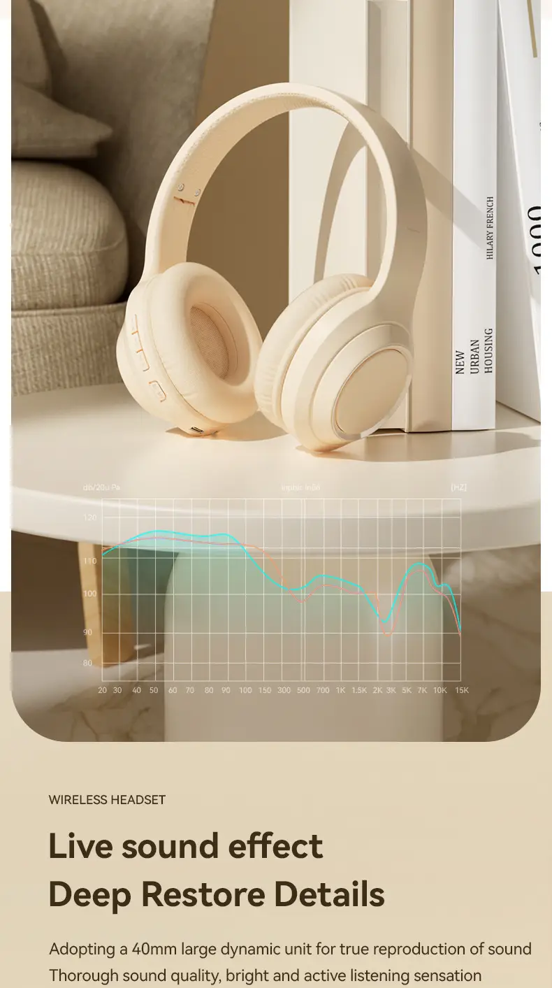 Cross-border Wireless Bluetooth Headset Long Life Solid Color — feature 3