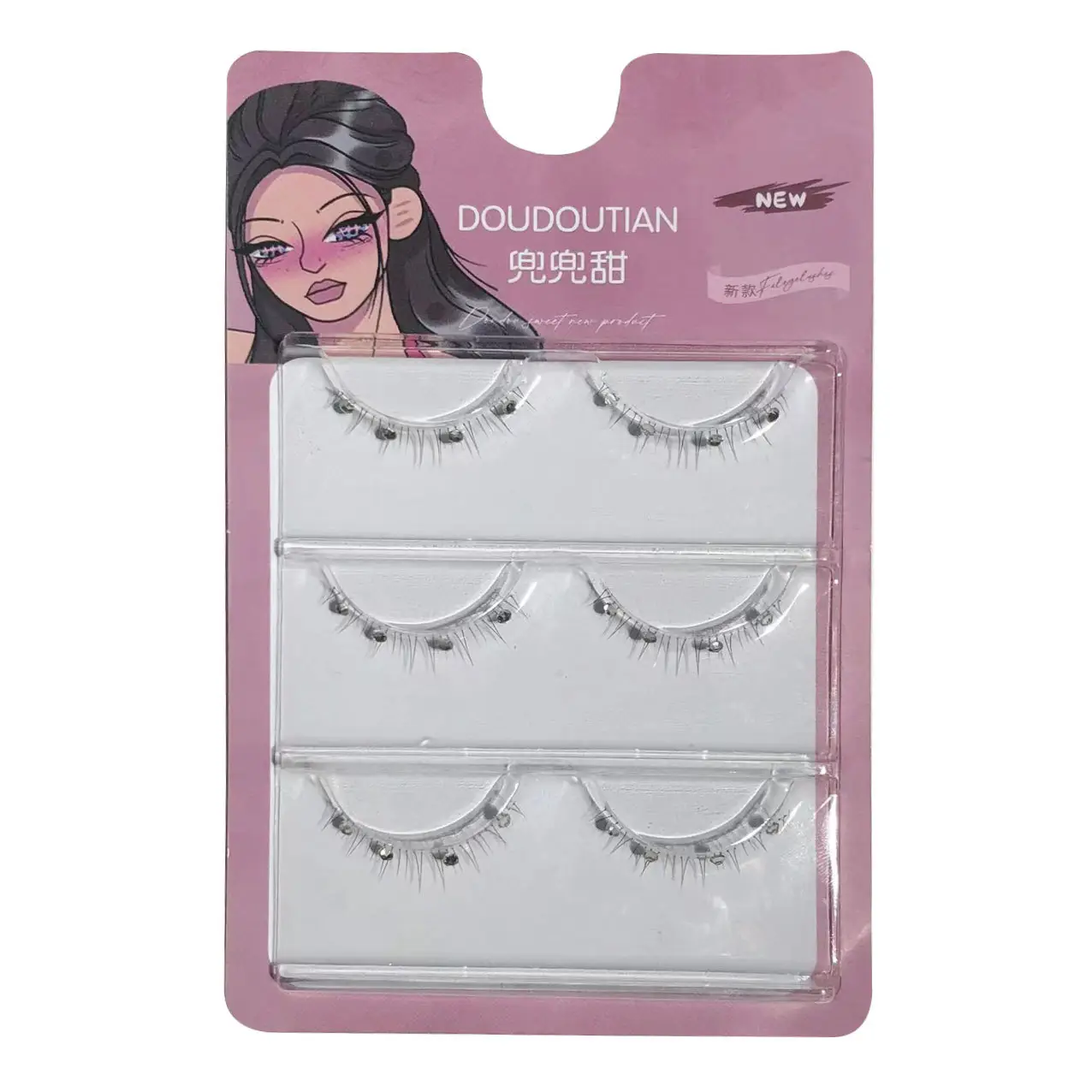 Sweet ns Super Fire Under-Eye Diamond Eyelashes One-Piece - Image 11