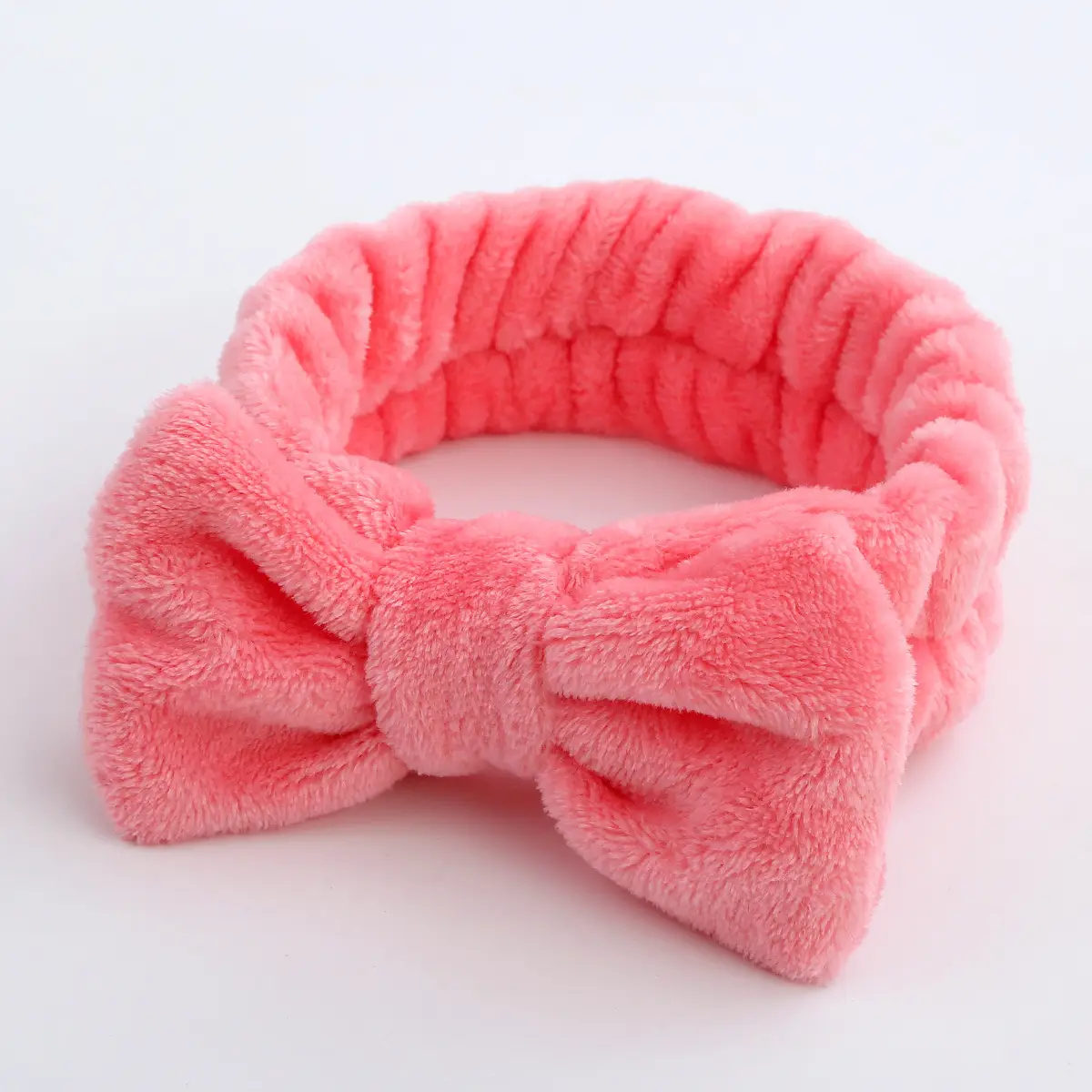 Blue Velvet Bow Headband for Women - Image 13