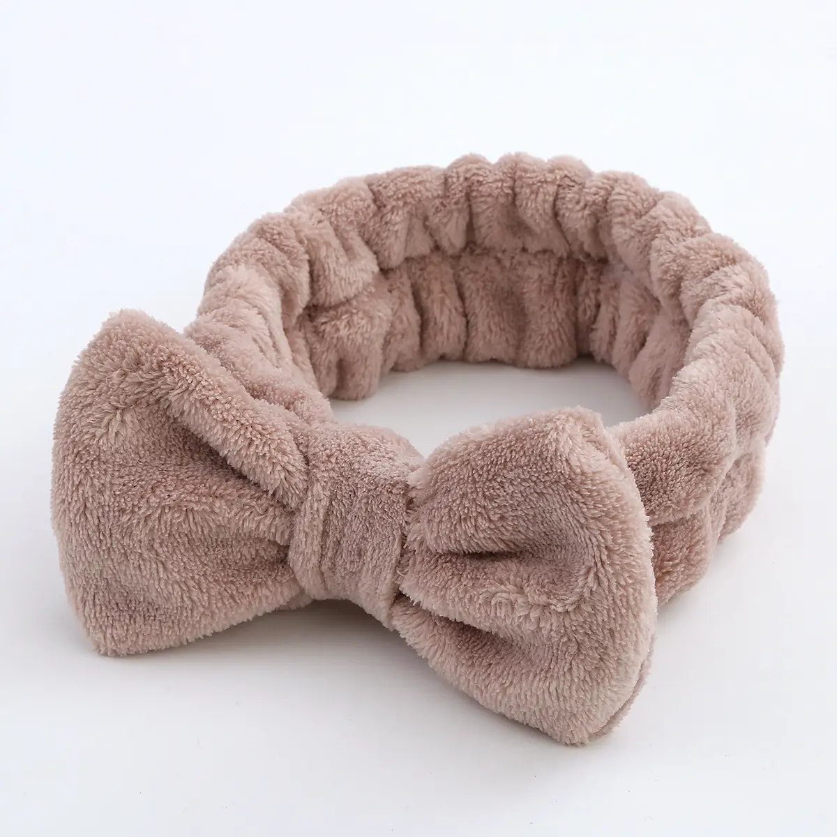 Blue Velvet Bow Headband for Women - Image 15