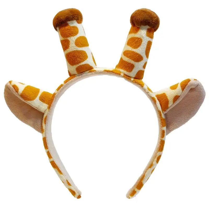 Cute Giraffe Headband with Antlers for Girls - Image 7