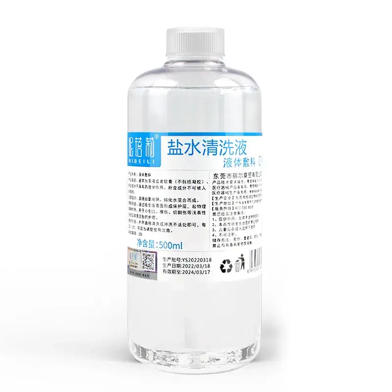 Saline Cleaning Solution 500ml for Nose Eye Face Injuries - Image 5