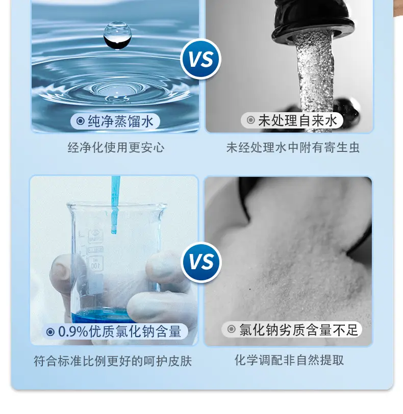 Saline Cleaning Solution 500ml for Nose Eye Face Injuries — feature 8