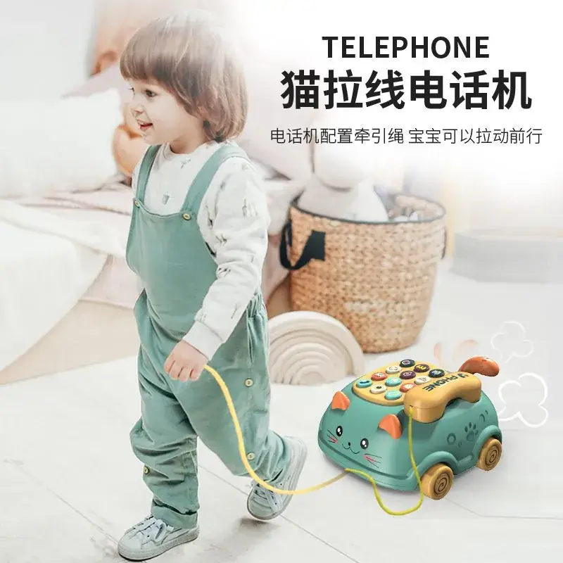 Cat Telephone Puzzle for Kids Chinese-English Bilingual Toy - Image 6