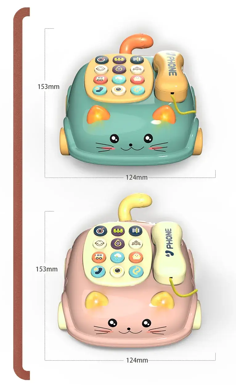 Cat Telephone Puzzle for Kids Chinese-English Bilingual Toy — feature 12
