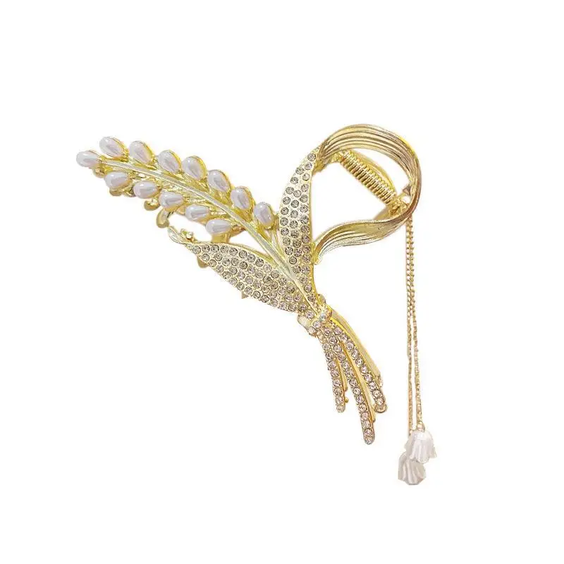 Elegant Pearl Tassel Hairpin for Women - Image 7