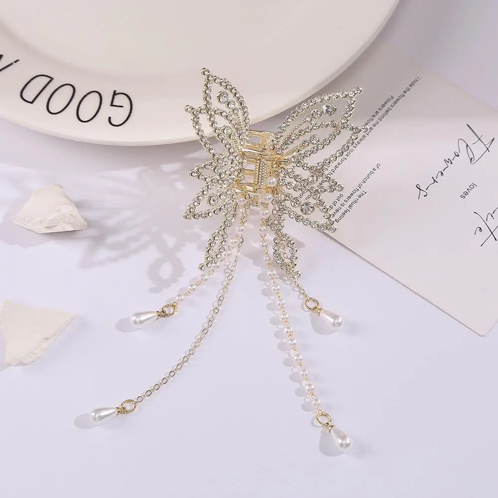 Elegant Pearl Tassel Hairpin for Women - Image 8