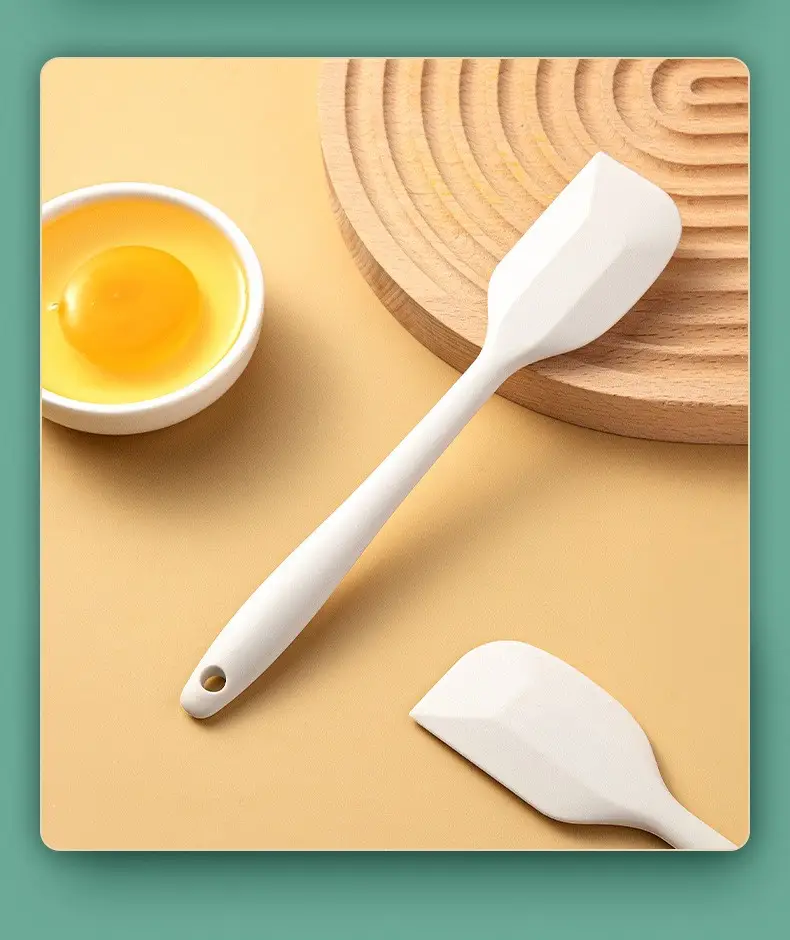 Household Food Grade Silicone Mini Baking Tool Set High Temperature Resistant Scraper Oil Brush Egg Beater Food Clip — feature 10