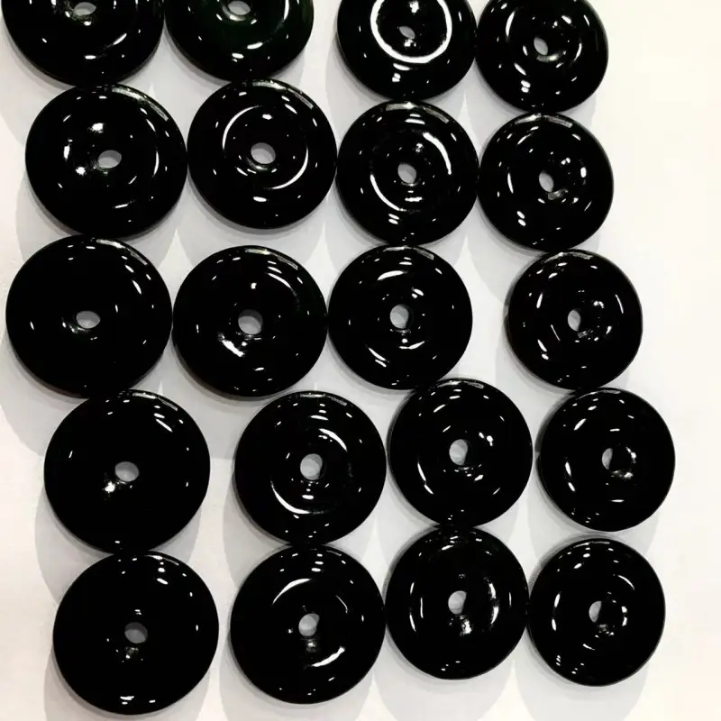 Black Jade Buckle Pendant Su Yu Fidelity Live Broadcasting Agency Travel Gold Store Activities Supply — feature 7